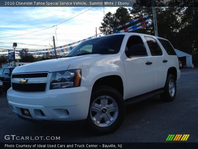 2010 Chevrolet Tahoe Special Service Vehicle in Summit White