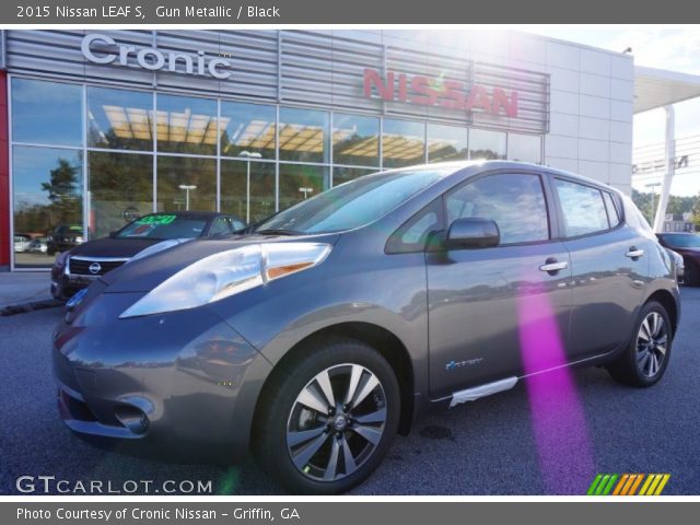 2015 Nissan LEAF S in Gun Metallic