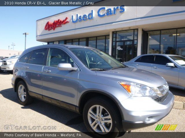 2010 Honda CR-V EX-L in Glacier Blue Metallic