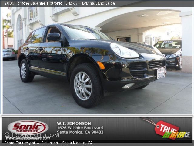 2006 Porsche Cayenne Tiptronic in Black