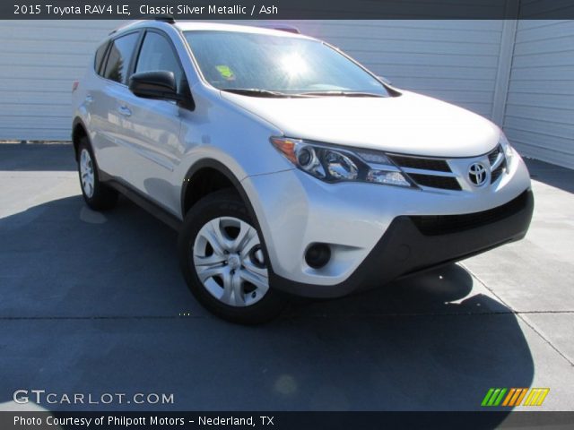 2015 Toyota RAV4 LE in Classic Silver Metallic