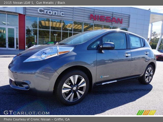 2015 Nissan LEAF S in Gun Metallic