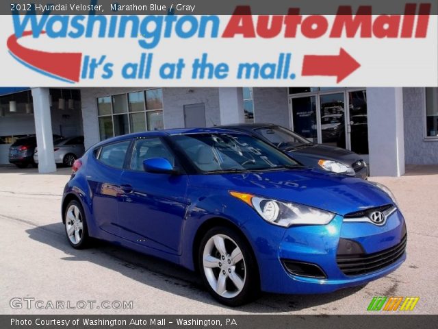2012 Hyundai Veloster  in Marathon Blue