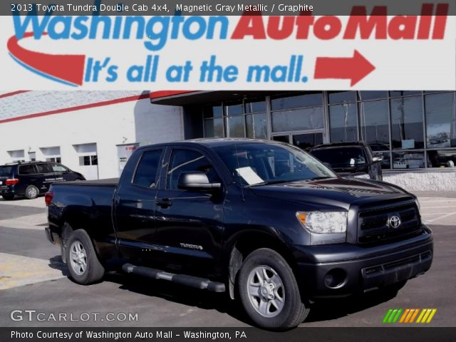 2013 Toyota Tundra Double Cab 4x4 in Magnetic Gray Metallic