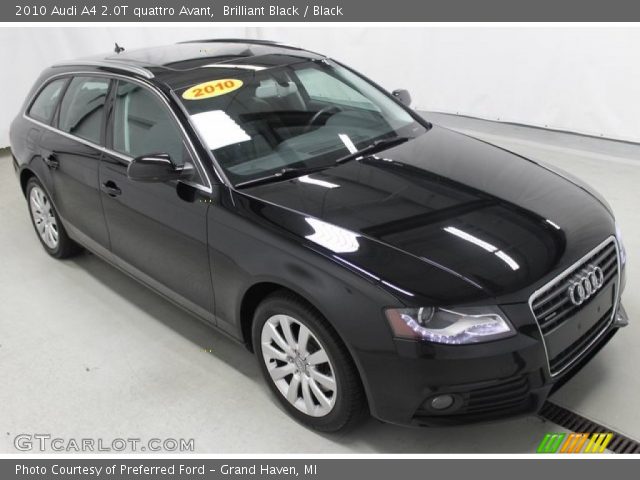 2010 Audi A4 2.0T quattro Avant in Brilliant Black