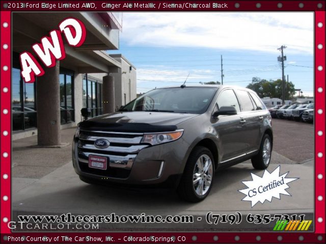 2013 Ford Edge Limited AWD in Ginger Ale Metallic