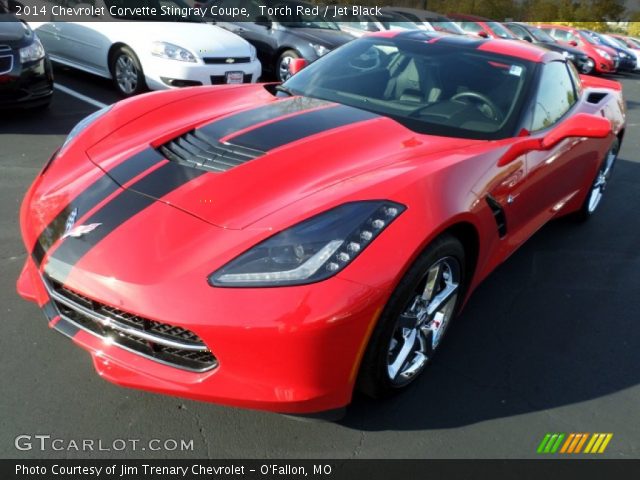 2014 Chevrolet Corvette Stingray Coupe in Torch Red