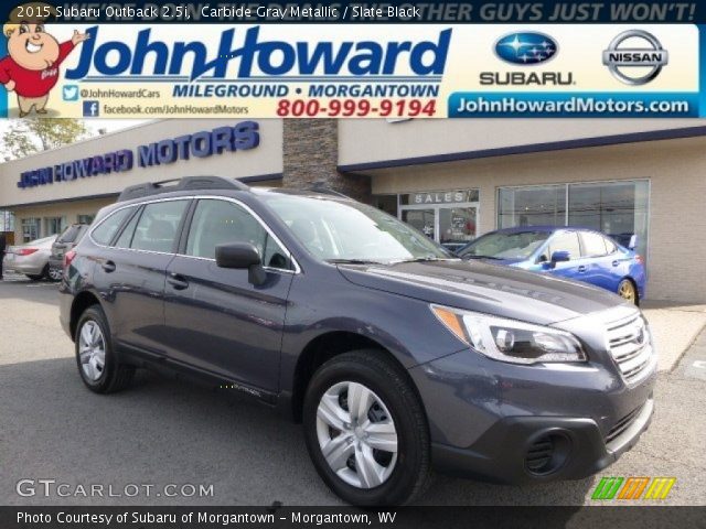 2015 Subaru Outback 2.5i in Carbide Gray Metallic