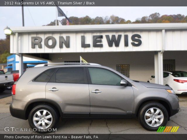 2012 Kia Sorento LX V6 AWD in Titanium Silver