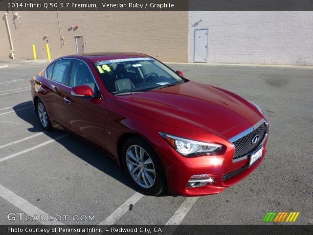 2014 Infiniti Q 50 3.7 Premium in Venetian Ruby