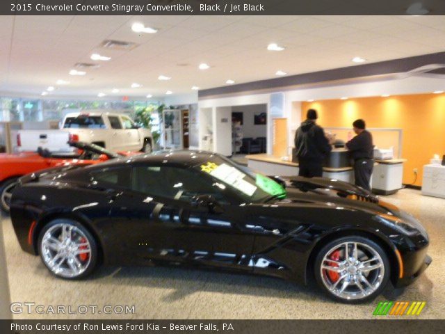 2015 Chevrolet Corvette Stingray Convertible in Black