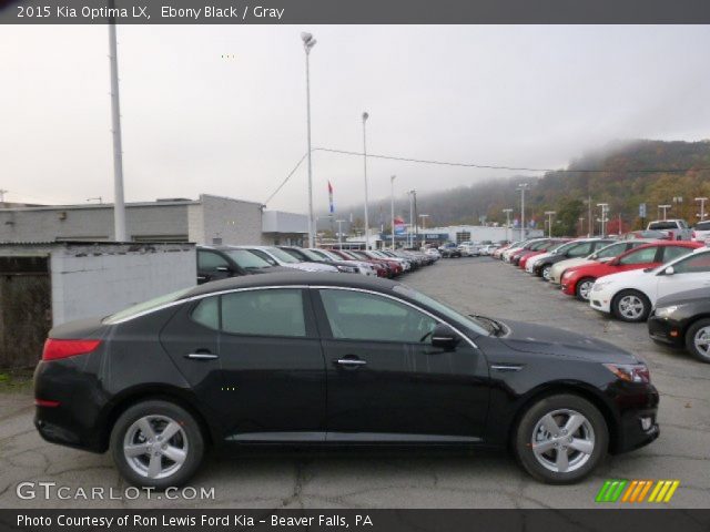 2015 Kia Optima LX in Ebony Black