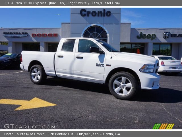 2014 Ram 1500 Express Quad Cab in Bright White