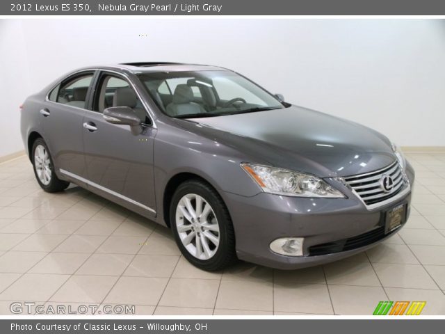 2012 Lexus ES 350 in Nebula Gray Pearl