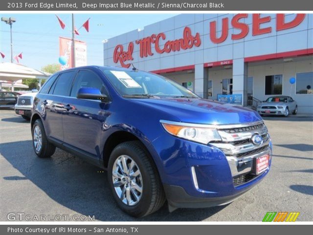 2013 Ford Edge Limited in Deep Impact Blue Metallic