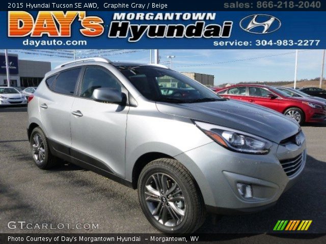 2015 Hyundai Tucson SE AWD in Graphite Gray