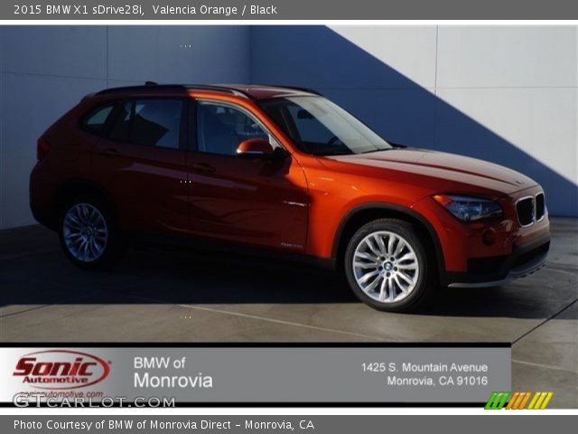 2015 BMW X1 sDrive28i in Valencia Orange