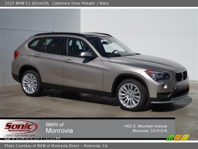 2015 BMW X1 sDrive28i in Cashmere Silver Metallic