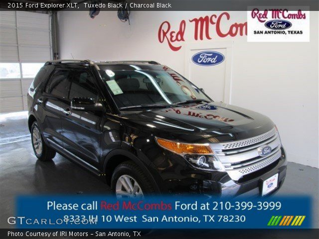 2015 Ford Explorer XLT in Tuxedo Black