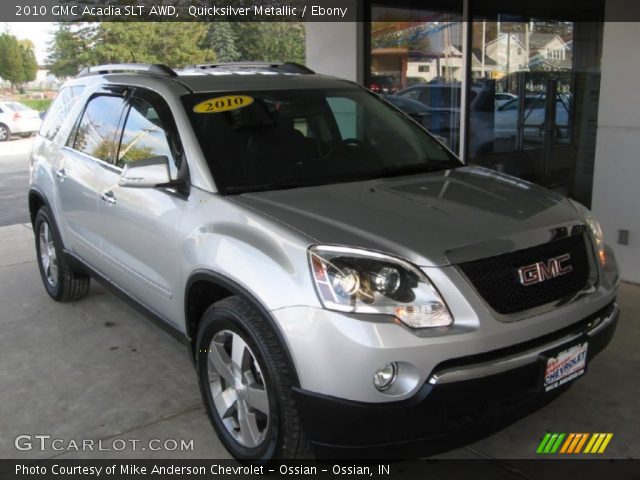 2010 GMC Acadia SLT AWD in Quicksilver Metallic