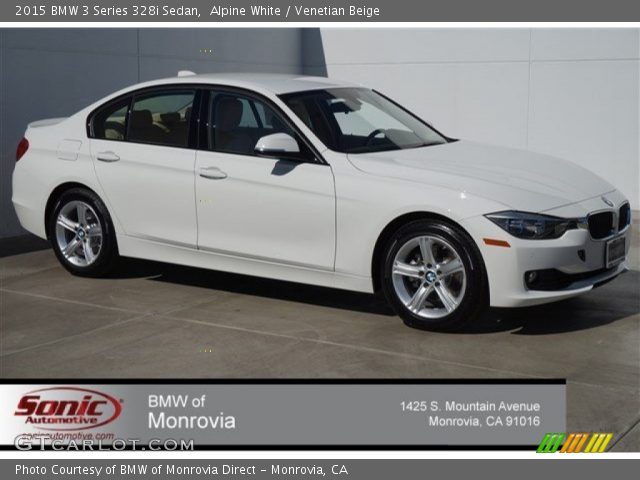 2015 BMW 3 Series 328i Sedan in Alpine White