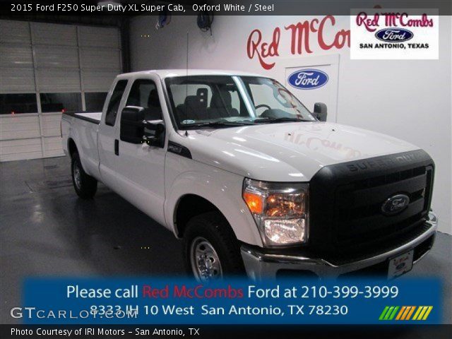 2015 Ford F250 Super Duty XL Super Cab in Oxford White