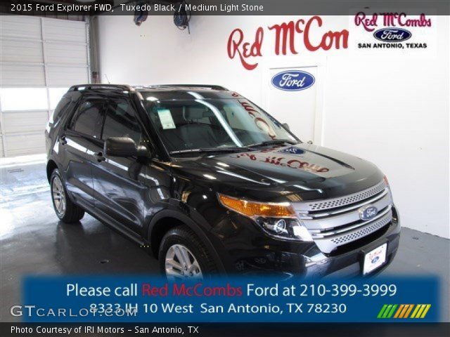 2015 Ford Explorer FWD in Tuxedo Black