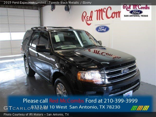 2015 Ford Expedition Limited in Tuxedo Black Metallic