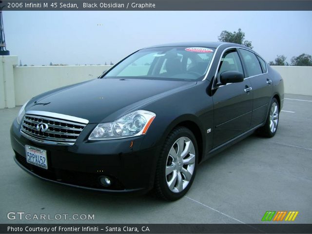 2006 Infiniti M 45 Sedan in Black Obsidian