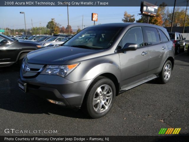 2008 Acura MDX Technology in Sterling Gray Metallic