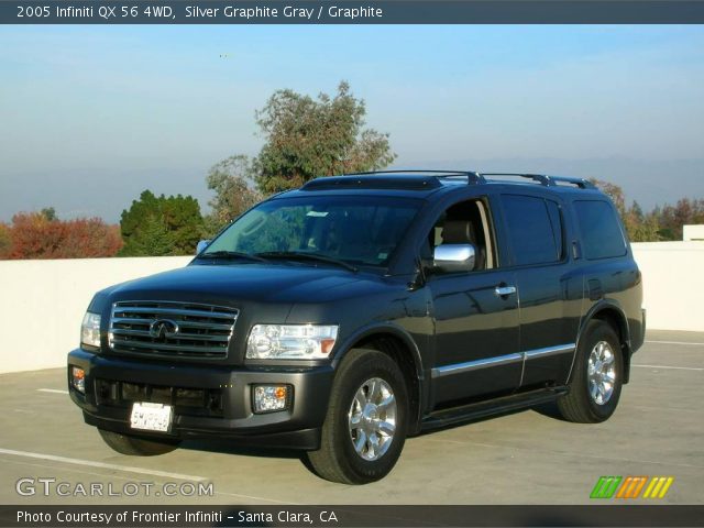 2005 Infiniti QX 56 4WD in Silver Graphite Gray