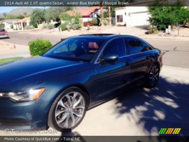 2014 Audi A6 2.0T quattro Sedan in Aviator Blue Metallic