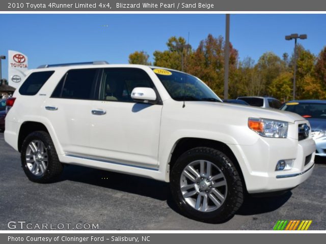 2010 Toyota 4Runner Limited 4x4 in Blizzard White Pearl