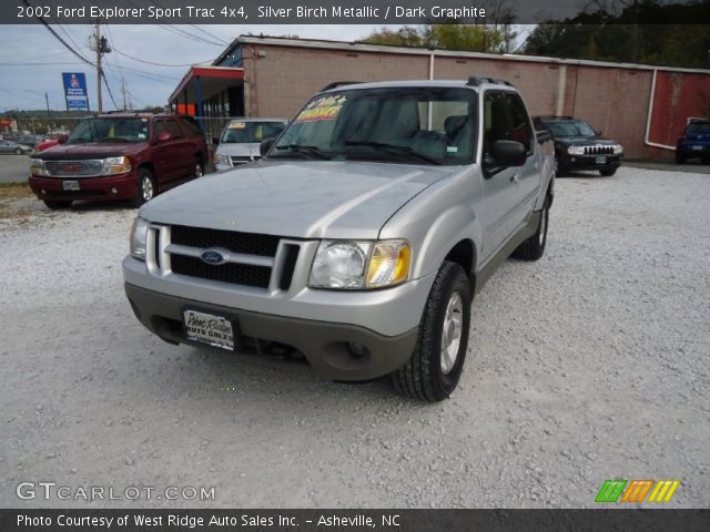 2002 Ford Explorer Sport Trac 4x4 in Silver Birch Metallic