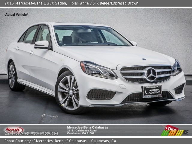 2015 Mercedes-Benz E 350 Sedan in Polar White