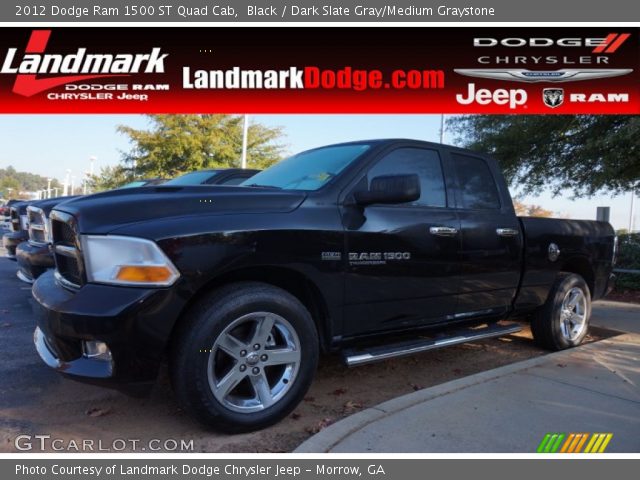 2012 Dodge Ram 1500 ST Quad Cab in Black