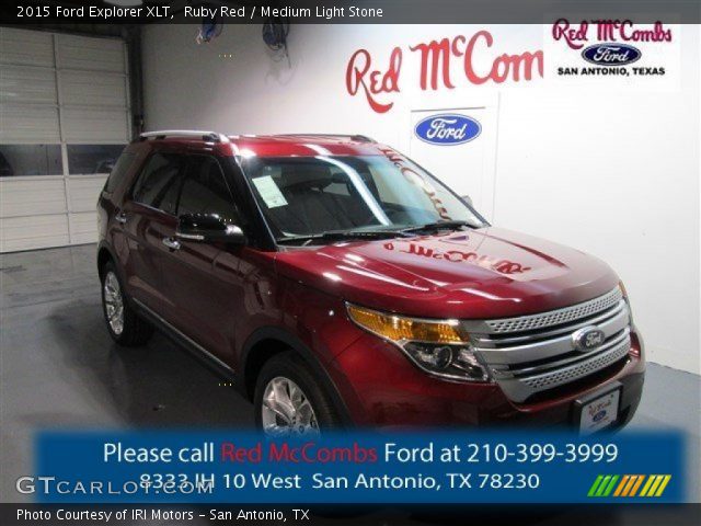 2015 Ford Explorer XLT in Ruby Red