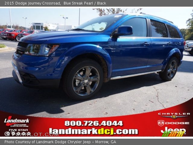 2015 Dodge Journey Crossroad in Blue Streak Pearl