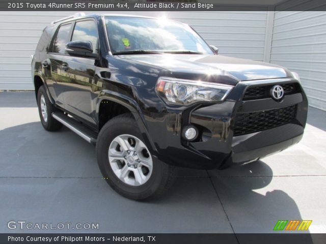 2015 Toyota 4Runner SR5 Premium 4x4 in Attitude Black