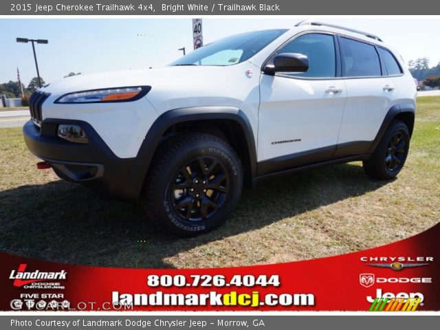 2015 Jeep Cherokee Trailhawk 4x4 in Bright White