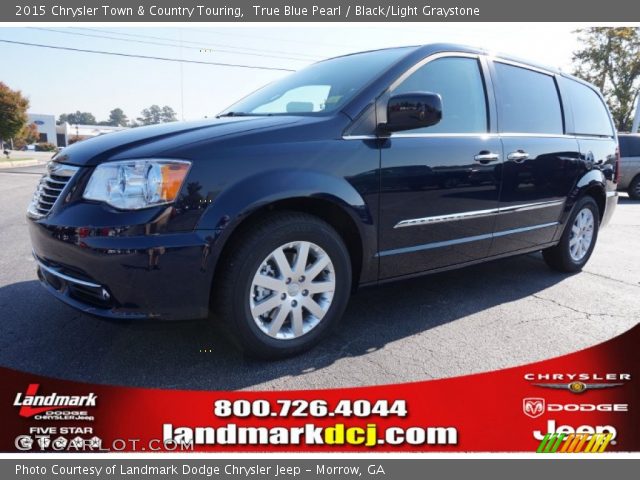 2015 Chrysler Town & Country Touring in True Blue Pearl