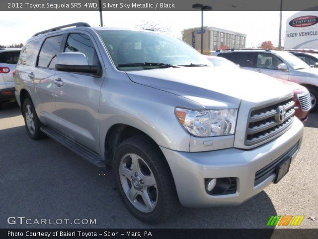 2012 Toyota Sequoia SR5 4WD in Silver Sky Metallic