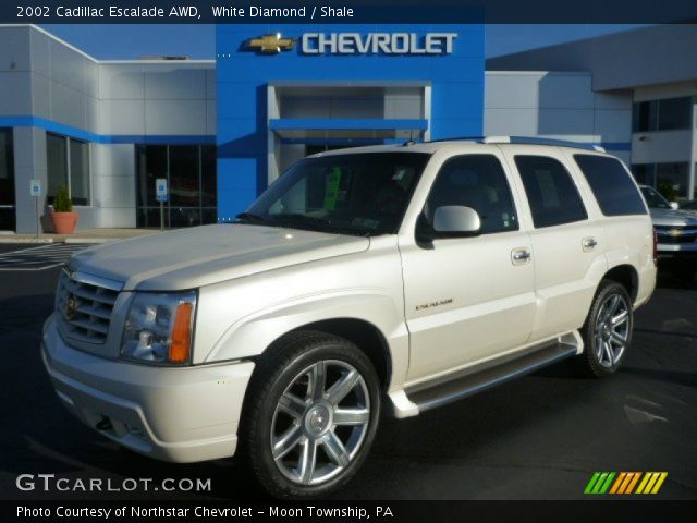 2002 Cadillac Escalade AWD in White Diamond