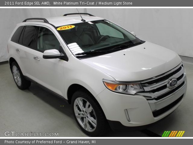 2011 Ford Edge SEL AWD in White Platinum Tri-Coat
