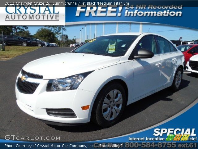 2012 Chevrolet Cruze LS in Summit White
