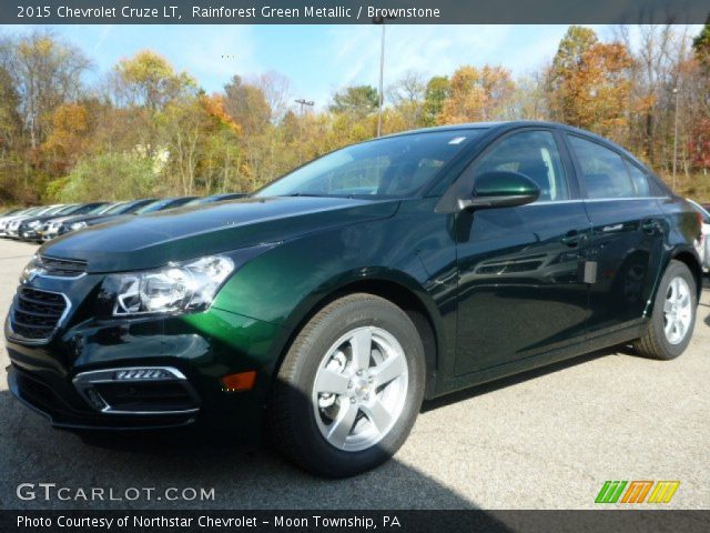 2015 Chevrolet Cruze LT in Rainforest Green Metallic