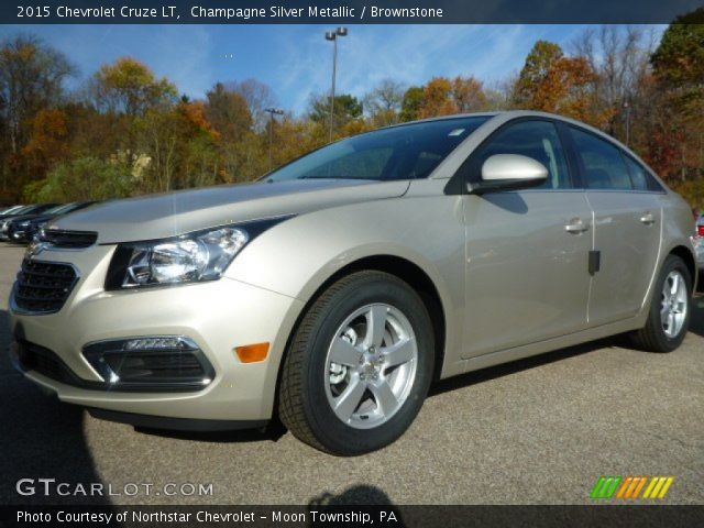 2015 Chevrolet Cruze LT in Champagne Silver Metallic