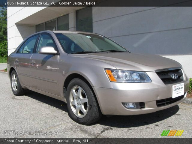 2006 Hyundai Sonata GLS V6 in Golden Beige