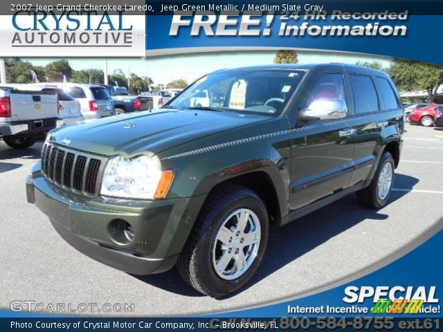2007 Jeep Grand Cherokee Laredo in Jeep Green Metallic