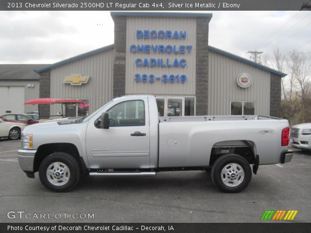 2013 Chevrolet Silverado 2500HD LT Regular Cab 4x4 in Silver Ice Metallic
